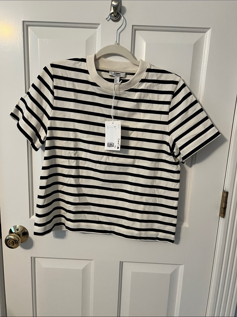 COS Striped Tee NWT Size M